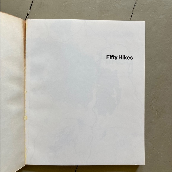 Vintage Fifty Hikes New Hampshire Mount Washington White Mountains Hiking - Picture 12 of 13